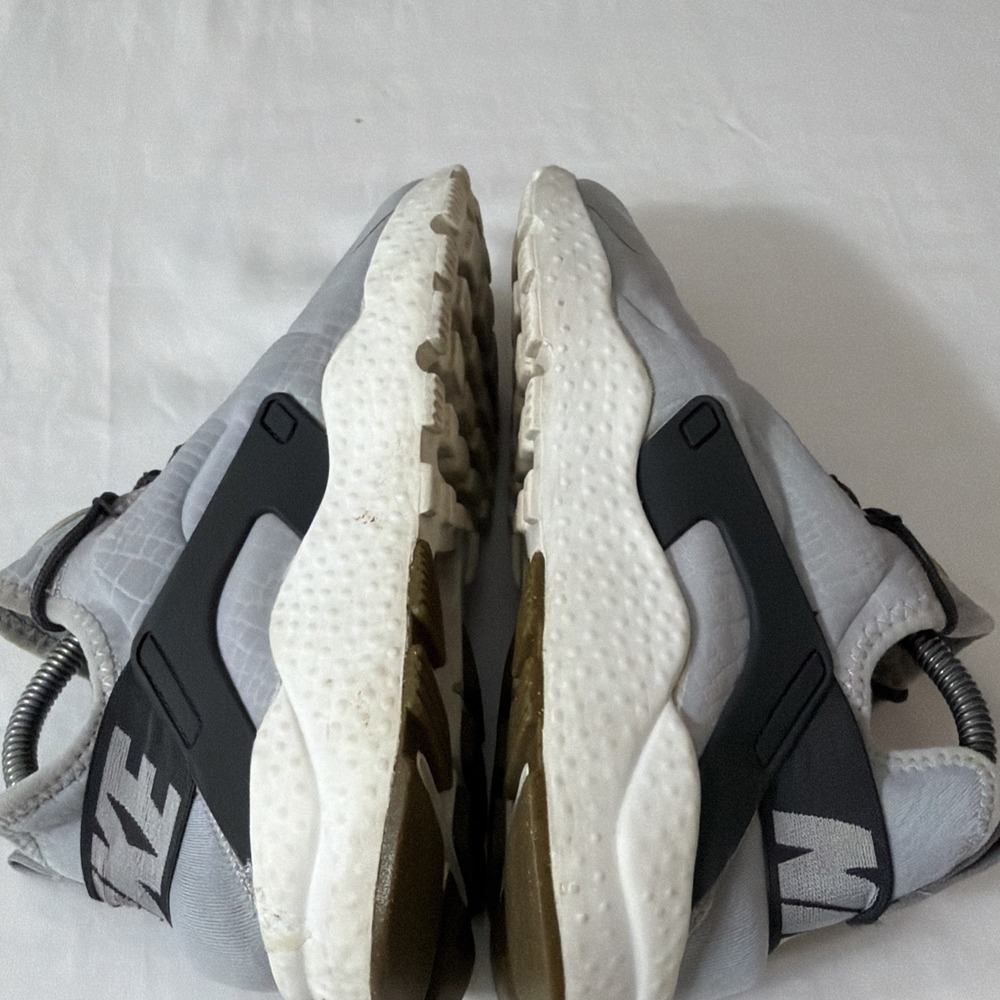Nike W Air Huarache‎ Run Ultra Women's Size 9 Gray Black 819151013 Gym Shoes Fit - Picture 7 of 16